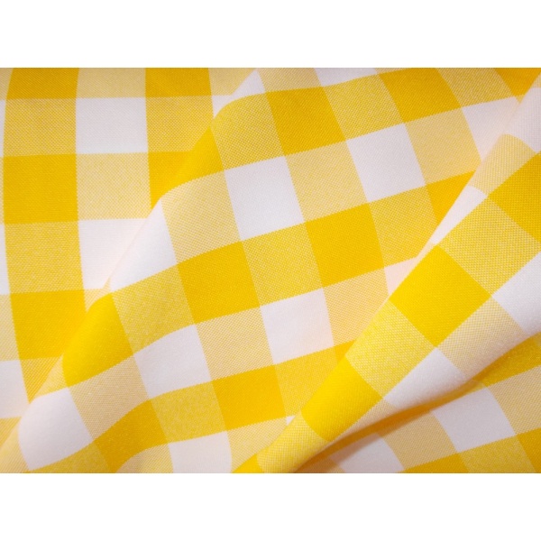 Abrosz sárga kockás